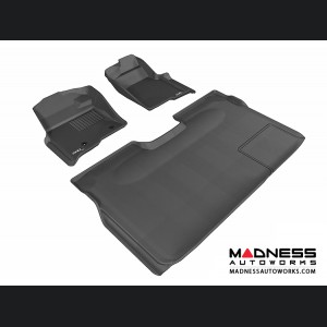 Ford F-150 Supercrew Floor Mats (Set of 3) - Black by 3D MAXpider